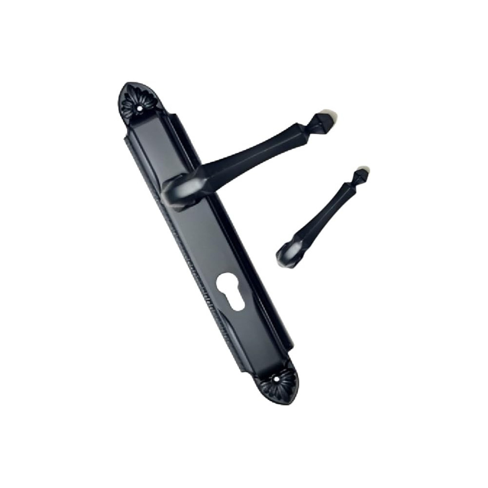 Abbasali Wooden Door Handle for Entrance and Interior Doors Model Vega Plate