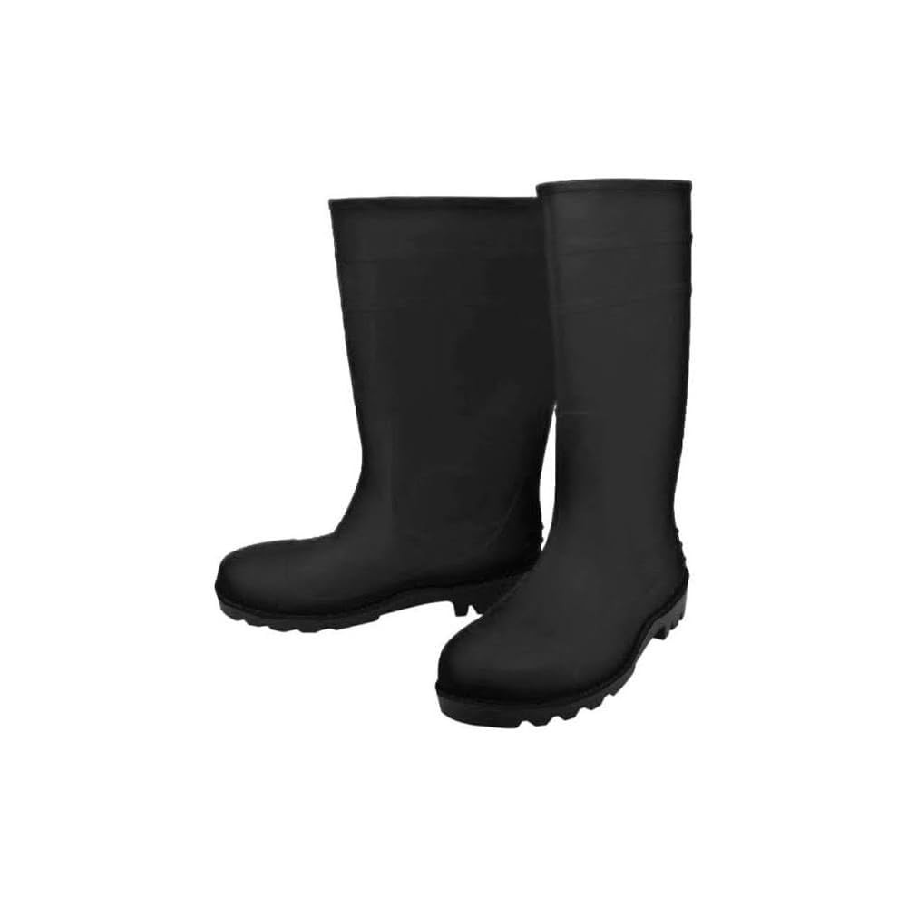 Abbasali Safety Waterproof Gum Boots, Protective Anti-Skid Wear-Resistant Industrial Shoes for Construction, Gardening, etc.
