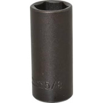 Abbasali Black Deep Socket 1/2 Inch 6-Point, 21mm