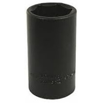 Abbasali Black Deep Socket 1/2 Inch 6PT, 19mm