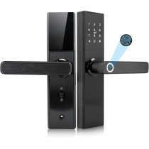 Abbasali Multi-Unlock Smart Black Electronic Door Lock