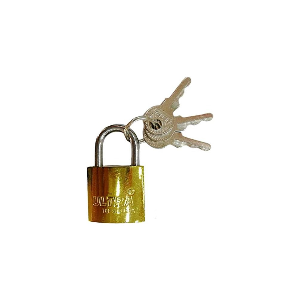 Generic Padlock Warehouse Lock Chain Lock, Size: 32mm