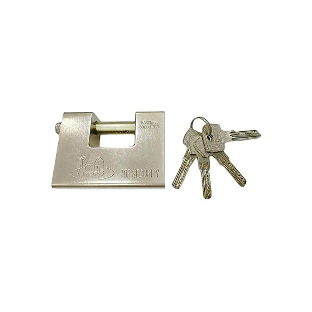 Meggo Square Padlock Warehouse Lock, 94mm