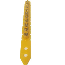 Abbasali Powder Actuated Fastener Caliber Strip Loads for Brad Nailer Gun, Direct Fastening for Concrete, Steel, and Bricks, Yellow