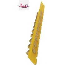Abbasali Powder Actuated Fastener Caliber Strip Loads for Brad Nailer Gun, Direct Fastening for Concrete, Steel, and Bricks, Yellow