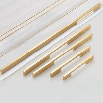 Abbasali 2 Piece Zinc Kitchen and Office Drawer/Cabinet/Door/Wardrobe Furniture Handles, Golden, 96mm