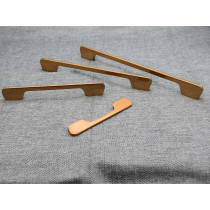 Abbasali 2 Piece Zinc Kitchen and Office Drawer/Cabinet/Door/Wardrobe Furniture Handles, Golden, 96mm