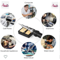 Abbasali Multi Purpose Repair Kit for TV, Refrigerator, Radio, Computer And More, Includes Soldering Iron, Wire, Paste, and Multimeter, 100W