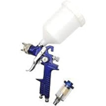 Abbasali PVC Spray Gun with Top Tank H827, Includes Paint Filter for Smooth Application