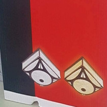 Veto LED Color Box Type Ceiling Fan, 60x60 for Efficient Air Circulation