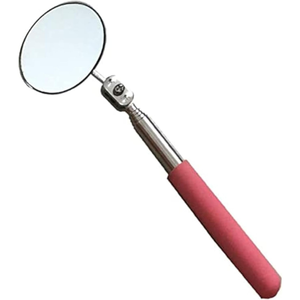 Abbasali Car Truck Repair Tool, Universal Folding Telescopic Inspection Mirror, Powder Handle, 50mm