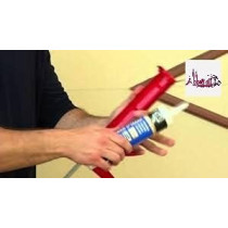Abbasali Professional Heavy Duty Silicone Gun, Smooth Rod Revolving Frame for Sealants and Adhesives, Caulking Cartridge