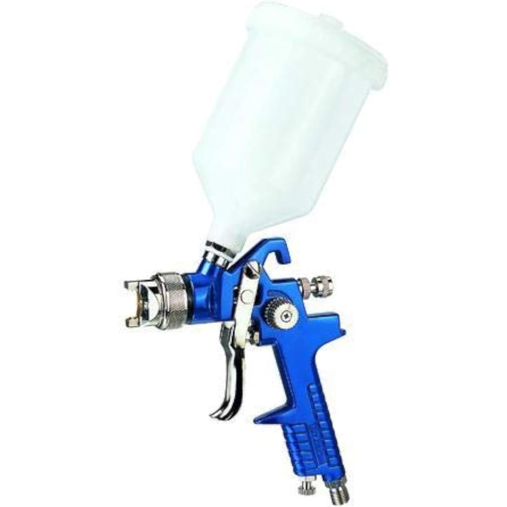Abbasali PVC Spray Gun with Top Tank, 1.7mm Nozzle for Smooth Paint Application