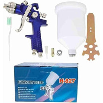 Abbasali PVC Spray Gun with Top Tank, 1.7mm Nozzle for Smooth Paint Application