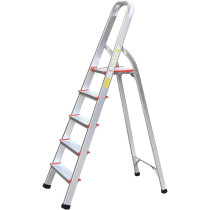 Generic Aluminum 3-Step Household Ladder, Lightweight and Durable for Easy Access