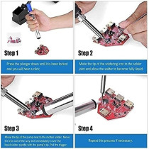 Abbasali Professional Desoldering Pump, Soldering Suction Pen for Tin Removal and Vacuum Desoldering