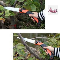 Abbasali Plastic Handle Garden Pruning Hand Saw, Ideal for Woodworking and Extendable Garden Scissors