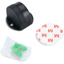 Abbasali Non Punch Sticker Door Stopper, D Type, Waterproof Hidden Rubber Door Holder for Furniture