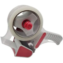 Generic Moving Carton Box Sealer Packing Tape Dispenser Gun, 2-Inch Red, Ideal for Fast and Efficient Packaging