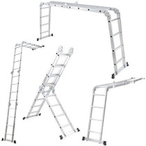Generic Multipurpose 20-Step Ladder, 6 Meters, Sturdy and Adjustable for Safe and Easy Reaching
