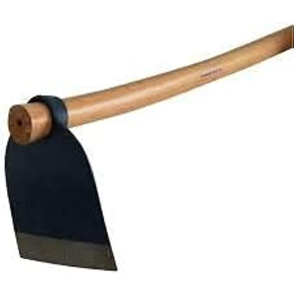 Abbasali Hoe with Handle, Durable Gardening Tool Made in India for Effective Soil Cultivation
