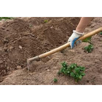 Abbasali Hoe with Handle, Durable Gardening Tool Made in India for Effective Soil Cultivation