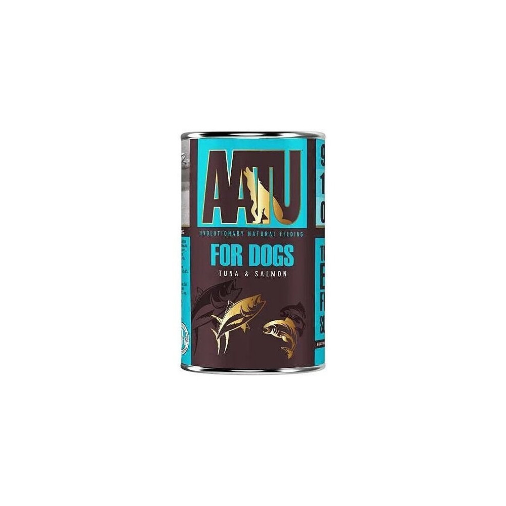 AATU 400g Tuna And Salmon Wet Dog Food