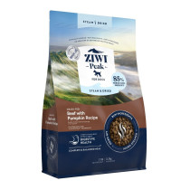 ZiwiPeak 3.2Kg Steam And Dried Grass-Fed Beef With Pumpkin Recipe Dry Dog Food