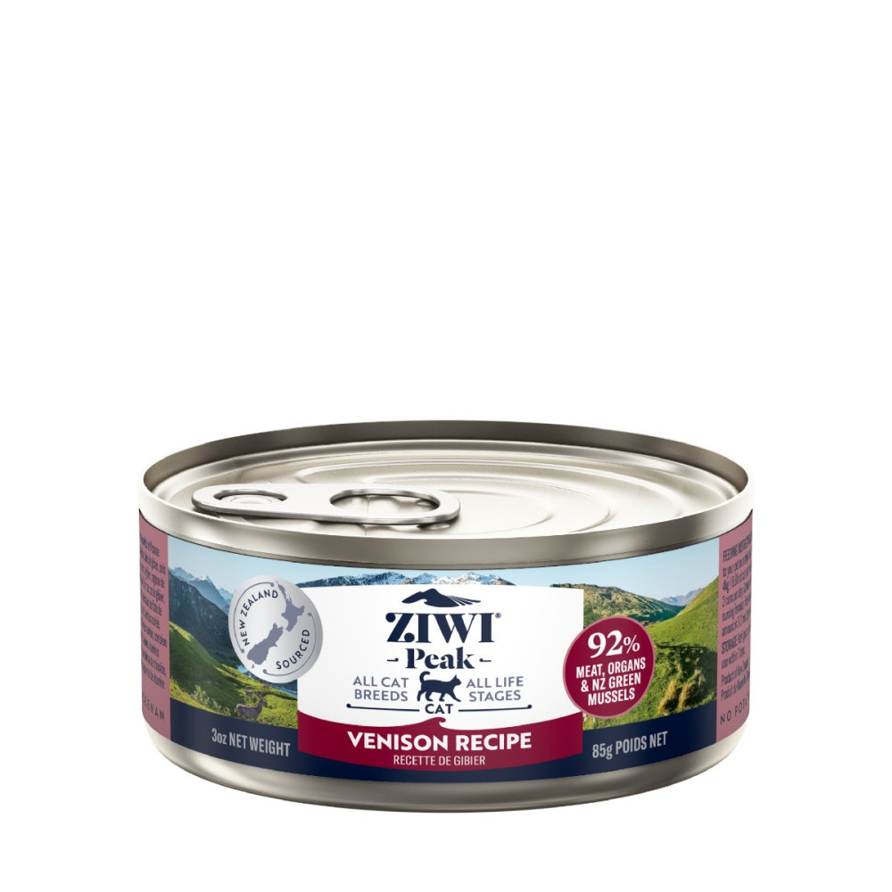 ZiwiPeak 85g x 12pcs Venison Recipe Wet Cat Food