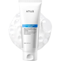 Anua Hydrating Gentle Foaming Cleanser, Hyaluronic Acid, Glycerin, Zinc, Panthenol, Korean Face Wash For Dry Skin For Double Cleansing 150Ml