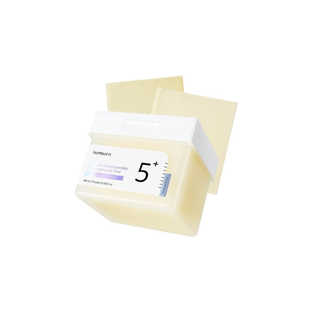 Numbuzin No.5 Vitamin-Niacinamide Concentrated Pad 180Ml (70 Pads)