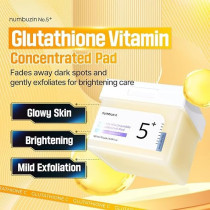 Numbuzin No.5 Vitamin-Niacinamide Concentrated Pad 180Ml (70 Pads)