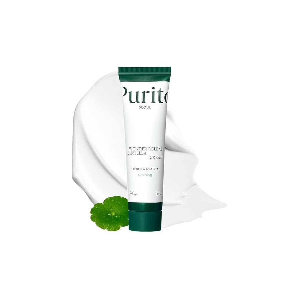 Purito Centella Cream, Soothing, Facial Cream For All Skin, 50Ml