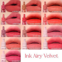 Peripera Ink Airy Velvet Lip Tint, #021 Fluffy Peach, 0.14 Fl Oz