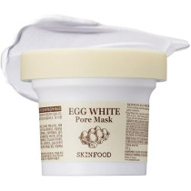Skin Food Since 1957 Egg White Pore Mask, Clay Mask Pore Tightening Exfoliator, 120G