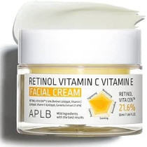 Aplb Retinol Vitamin C Vitamin E Facial Cream, Deep Hydration, Retinol, Revitalize For Gentle And Improve Skin Texture, 55Ml