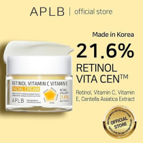 Aplb Retinol Vitamin C Vitamin E Facial Cream, Deep Hydration, Retinol, Revitalize For Gentle And Improve Skin Texture, 55Ml