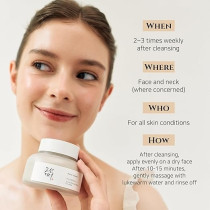 Beauty Of Joseon Ground Rice And Honey Glow Mask, Pore Sebum Care For Dry Sensitive Skin, 150Ml
