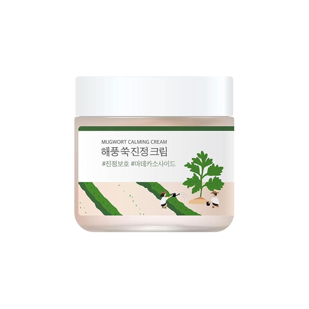 Round Lab Mugwort Calming Cream, 80Ml