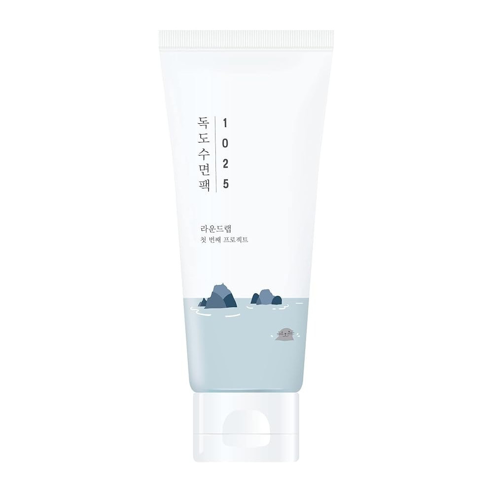 Round Lab 1025 Dokdo Sleeping, All-In-One Facial Night Cream, Hydrating And Soothing, Cooling Effect, 100Ml
