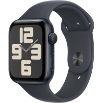 Apple Watch SE (2nd Gen) GPS 40mm Smartwatch with Midnight Aluminium Case with Midnight Sport Band M/L, MXE93