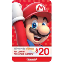 USD 20 Nintendo USA Region Instant E-mail Delivery