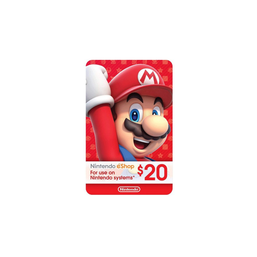 USD 20 Nintendo USA Region Instant E-mail Delivery