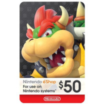 USD 50 Nintendo USA Region Instant E-mail Delivery