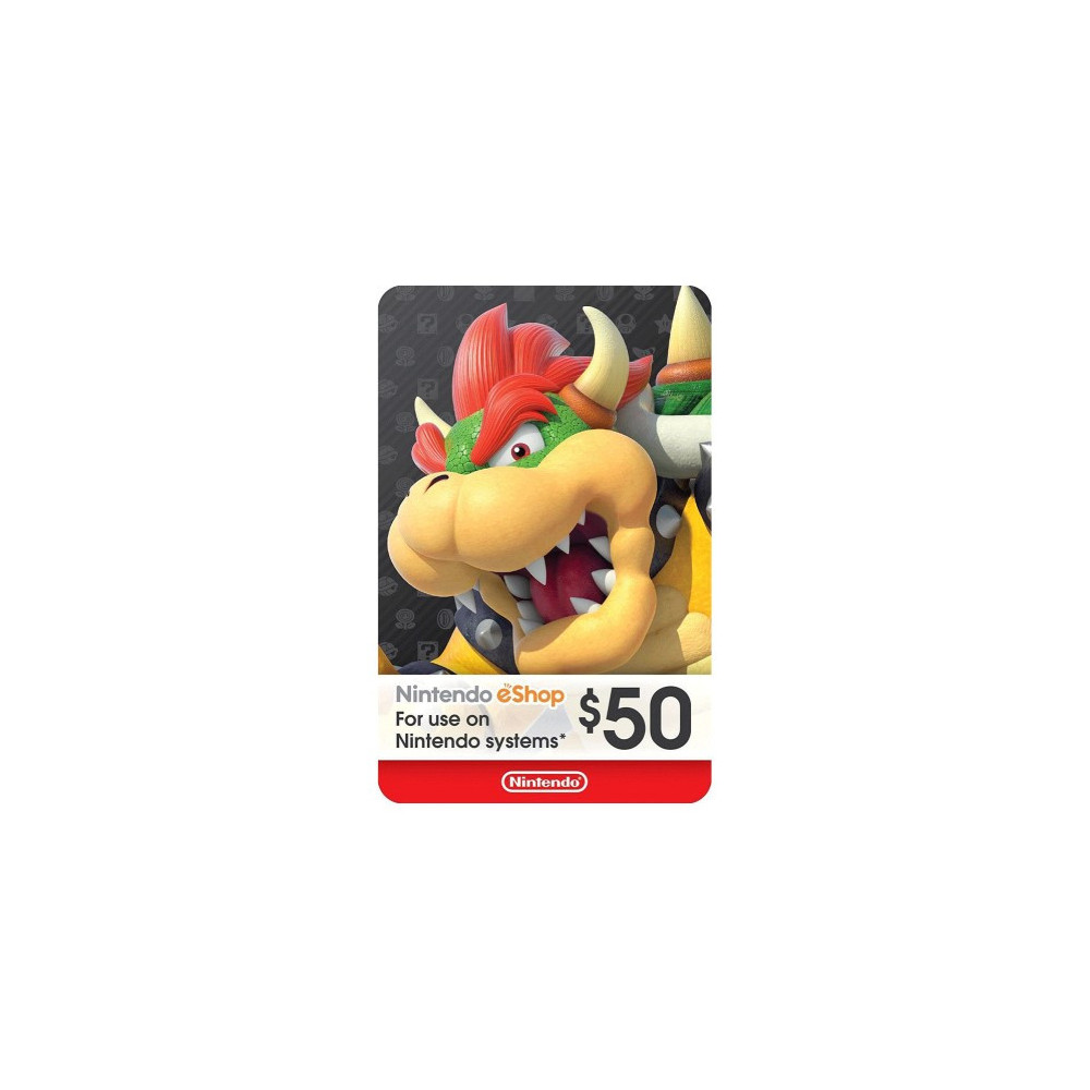 USD 50 Nintendo USA Region Instant E-mail Delivery