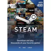 Steam Wallet Card AED400...