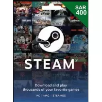 Steam Wallet Card SAR400...