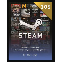 Steam USD 10 USA Region Instant E-mail Delivery
