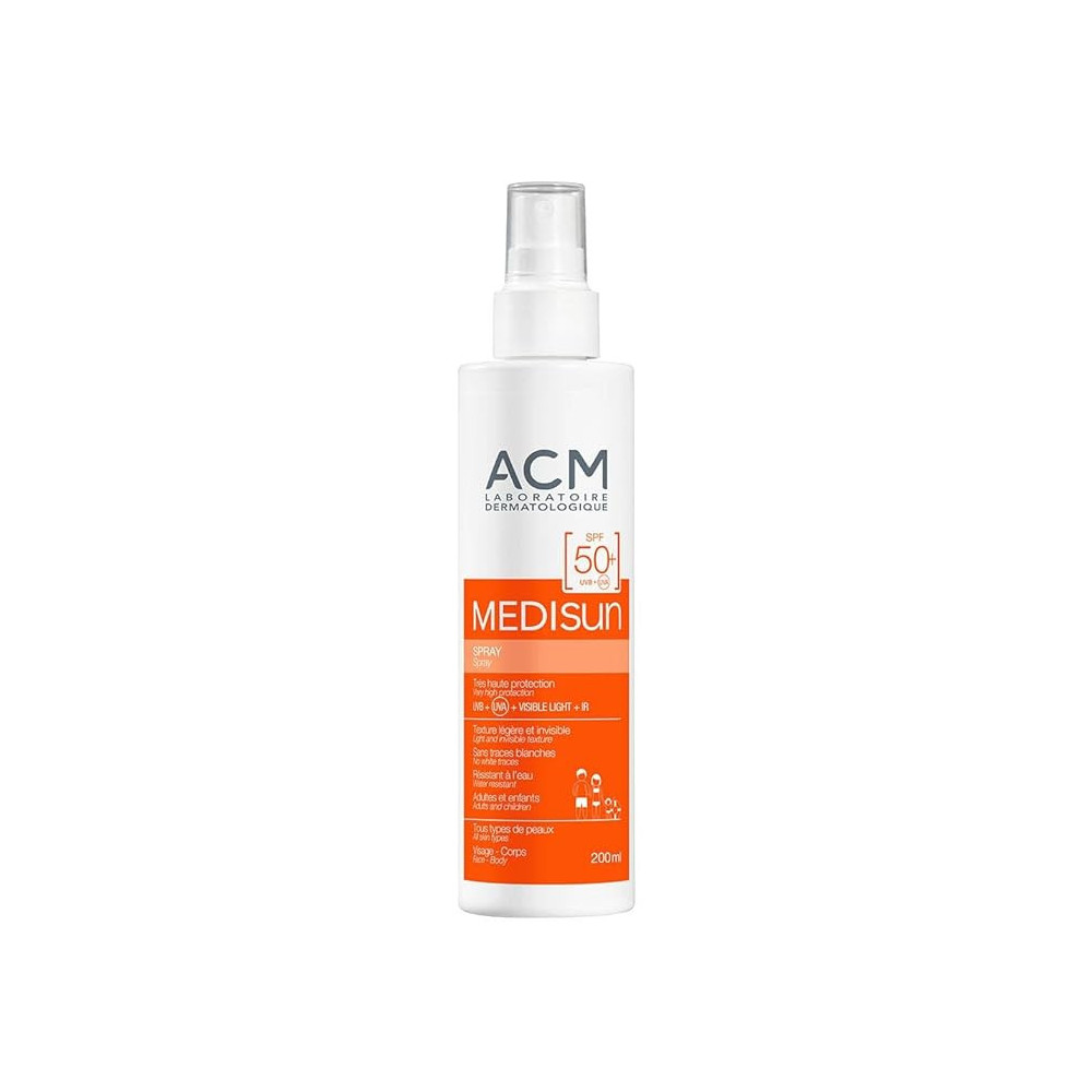 ACM Medisun SPF50 Sunscreen Spray, 200 ml