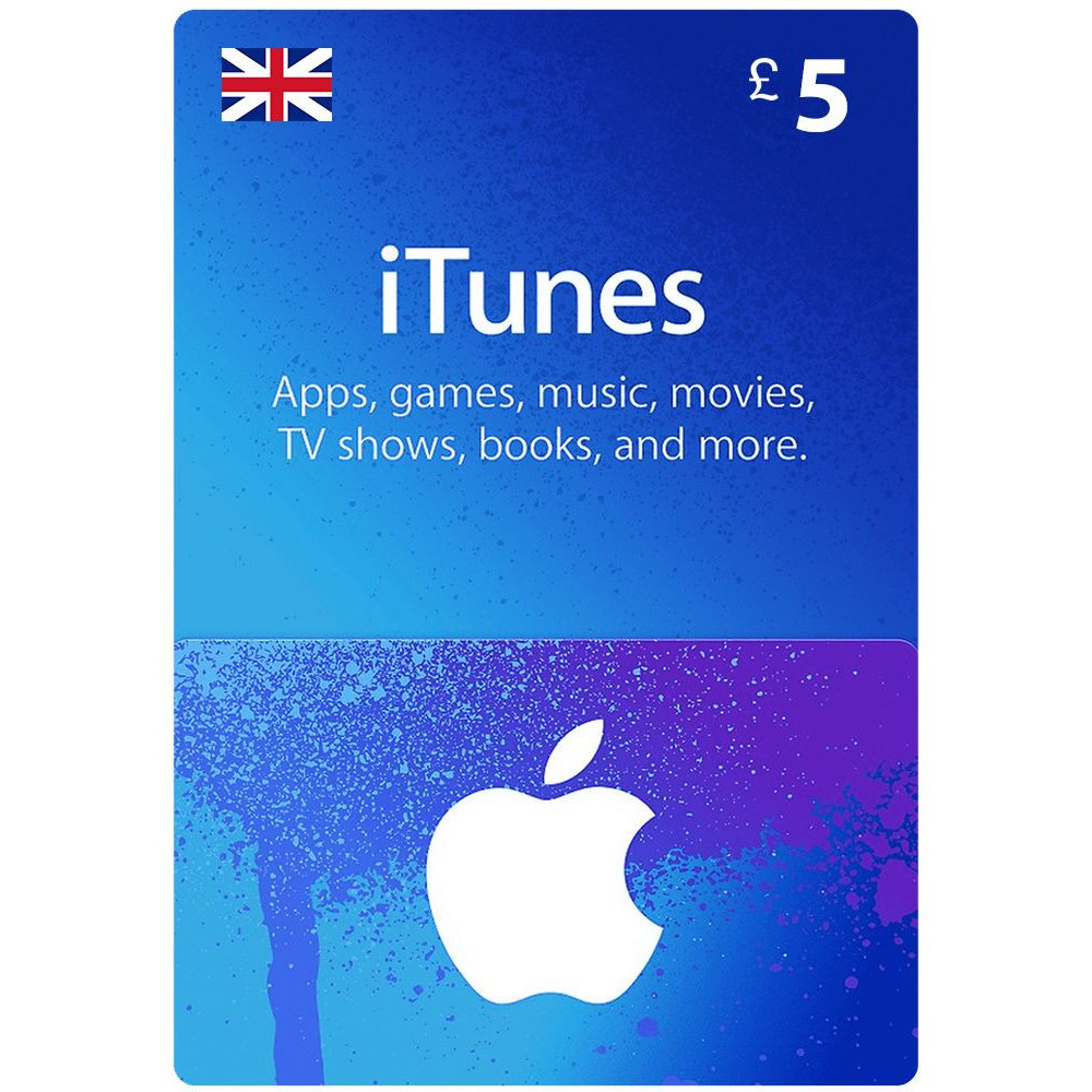 App Store & iTunes Pound 5 UK Region Instant E-mail Delivery